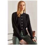 ⁦جرزة ستاتي شتوي لون أسود Bianco Lucci⁩ - الصورة ⁦5⁩