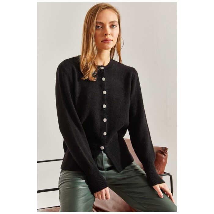 ⁦جرزة ستاتي شتوي لون أسود Bianco Lucci⁩ - الصورة ⁦5⁩