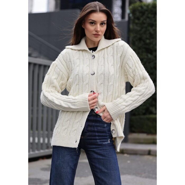 ⁦جاكيت ستاتي شتوي لون سكري Bigdart⁩ - الصورة ⁦2⁩