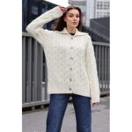 ⁦جاكيت ستاتي شتوي لون سكري Bigdart⁩ - الصورة ⁦3⁩