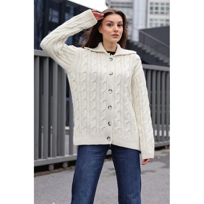 ⁦جاكيت ستاتي شتوي لون سكري Bigdart⁩ - الصورة ⁦3⁩