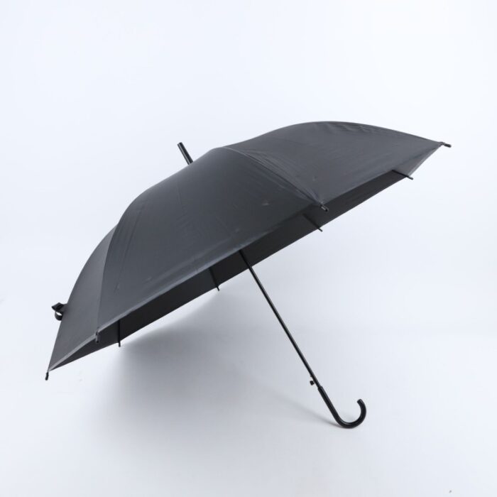 ⁦شمسية سوداء قطر 90 سم⁩ - الصورة ⁦3⁩