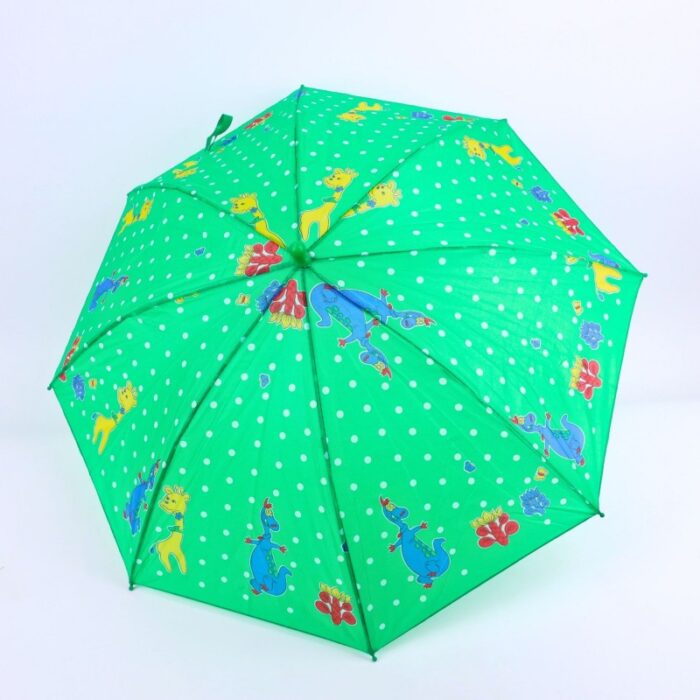 ⁦شمسية أطفال لون أخضر⁩ - الصورة ⁦3⁩