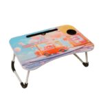 ⁦طاولة خشب للدراسة واللاب توب برسومات متنوعة للأطفال - حسب الشكل المتوفر⁩ - الصورة ⁦8⁩