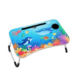 ⁦طاولة خشب للدراسة واللاب توب برسومات متنوعة للأطفال - حسب الشكل المتوفر⁩ - الصورة ⁦10⁩