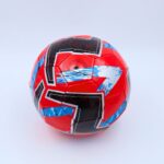 ⁦كرة قدم مقاس 5 لون أحمر⁩ - الصورة ⁦2⁩