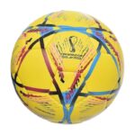 ⁦كرة قدم مقاس 5 لون أصفر⁩ - الصورة ⁦3⁩