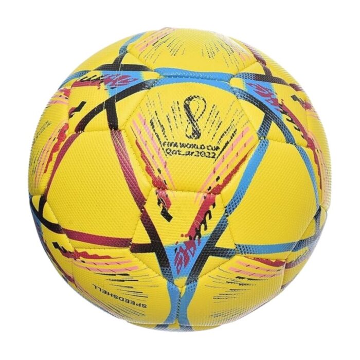 ⁦كرة قدم مقاس 5 لون أصفر⁩ - الصورة ⁦3⁩