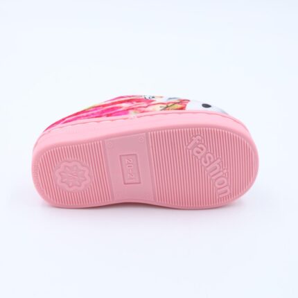 شبشب شتوي للأطفال لون زهري وفوشي