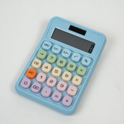 آلة حاسبة من ماركة "GAOSIIO اللون الأزرق