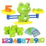 لعبة تعليم الاعداد عن طريق الميزان - ضفدع