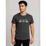 بلوزة رجالية نص كم لون سكني