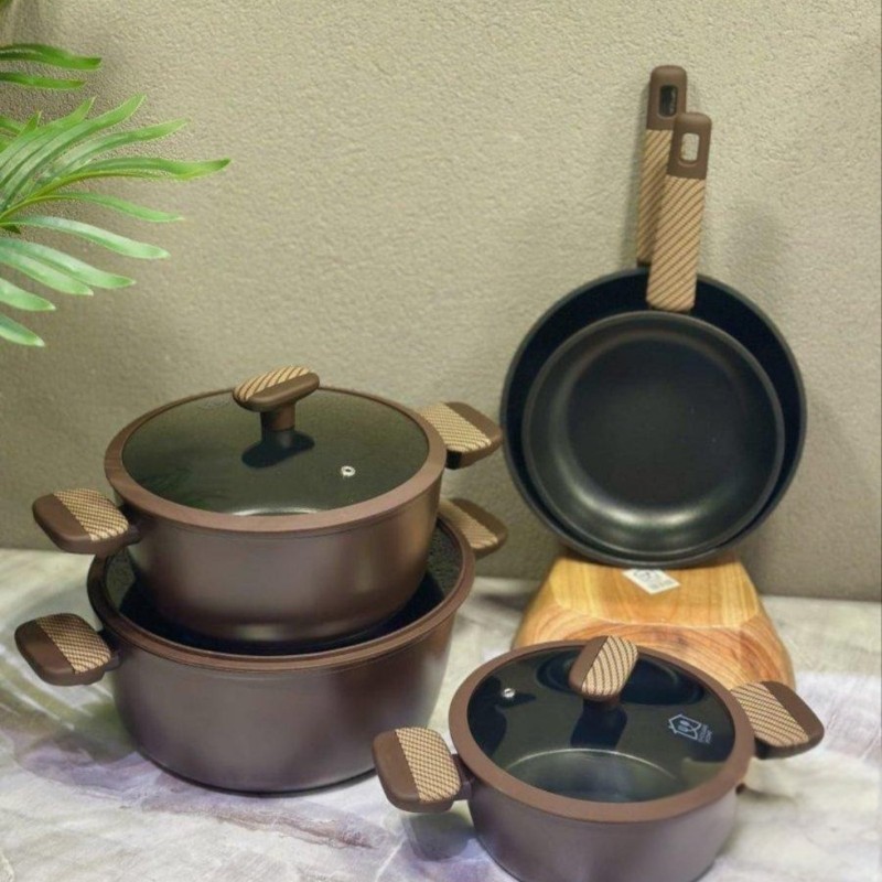 ⁦طقم طناجر 5 قطع MASA B⁩ - الصورة ⁦1⁩