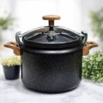 ⁦طنجرة ضغط جرانيت 8 لتر⁩ - الصورة ⁦2⁩