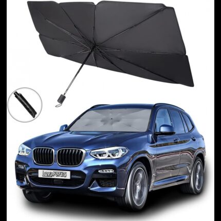 مظلة حماية للسيارة مقاس 145 سم × 79 سم