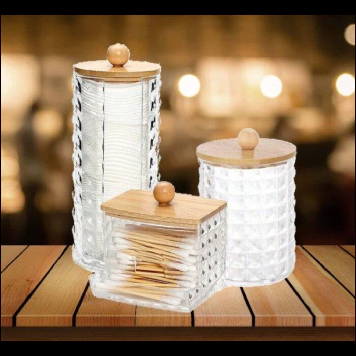 ⁦منظم مكياج 3 قطع⁩ - الصورة ⁦2⁩