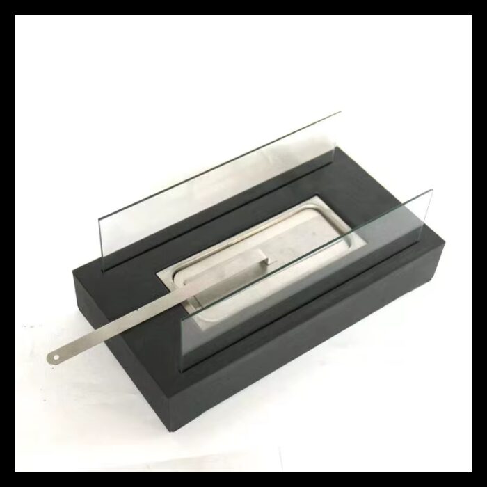 ⁦مدفأة ايثانول ( اسود - ابيض )⁩ - الصورة ⁦3⁩