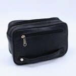 ⁦حقيبة يد رجاليه لون أسود⁩ - الصورة ⁦3⁩