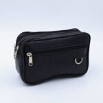 ⁦حقيبة يد رجاليه لون أسود⁩ - الصورة ⁦4⁩