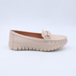 ⁦حذاء كاجوال ستاتي طبي لون بيج⁩ - الصورة ⁦3⁩