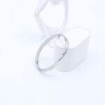 ⁦سوار لون فضي تصميم دوائر أزرق⁩ - الصورة ⁦2⁩