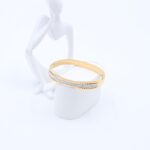 سوار لون ذهبي مع اركون أبيض