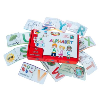 بزل العباقرة التعليمية لتعليم الحروف الانجليزية للأطفال