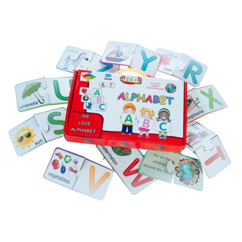 ⁦بزل العباقرة التعليمية لتعليم الحروف الانجليزية للأطفال⁩ - الصورة ⁦1⁩