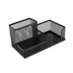 حامل أقلام شبكي معدني 3×1 للمكتب