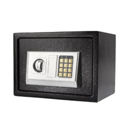 خزنة حديد إلكترونية برمز رقمي – مقاس 30 × 38 × 30 سم