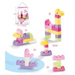 مكعبات تركيب ناعمة سيليكون للأطفال 48 قطعة