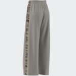 ⁦adidas Womens' Animal Print 3-Stripes Open Hem Pants - Beige⁩ - الصورة ⁦11⁩