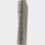 ⁦adidas Womens' Animal Print 3-Stripes Open Hem Pants - Beige⁩ - الصورة ⁦12⁩