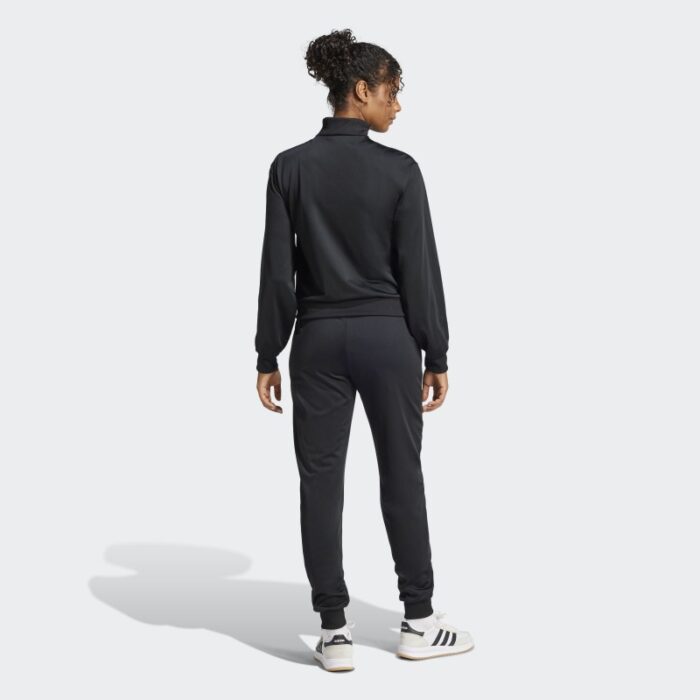 ⁦adidas Womens' Essentials Feel Cozy Track Suit - Black⁩ - الصورة ⁦5⁩