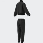 ⁦adidas Womens' Essentials Feel Cozy Track Suit - Black⁩ - الصورة ⁦12⁩