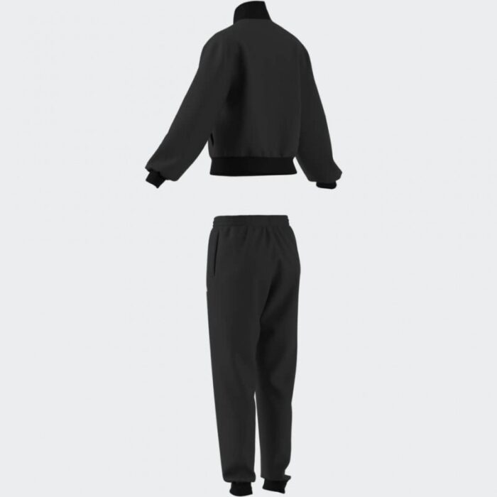 ⁦adidas Womens' Essentials Feel Cozy Track Suit - Black⁩ - الصورة ⁦14⁩
