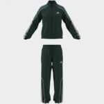 ⁦adidas Womens' Stadium 3-Stripes Track Suit - Aurora Ivy⁩ - الصورة ⁦9⁩