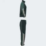 ⁦adidas Womens' Stadium 3-Stripes Track Suit - Aurora Ivy⁩ - الصورة ⁦11⁩