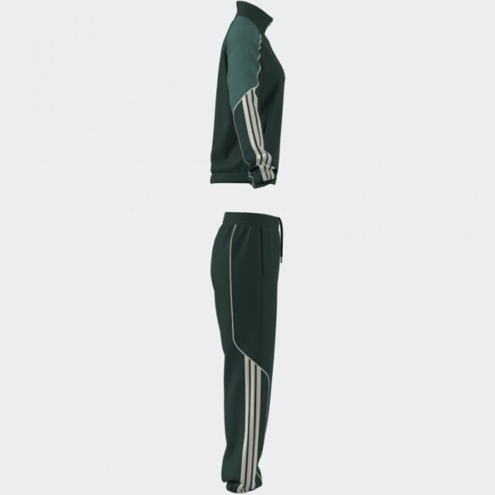 ⁦adidas Womens' Stadium 3-Stripes Track Suit - Aurora Ivy⁩ - الصورة ⁦11⁩