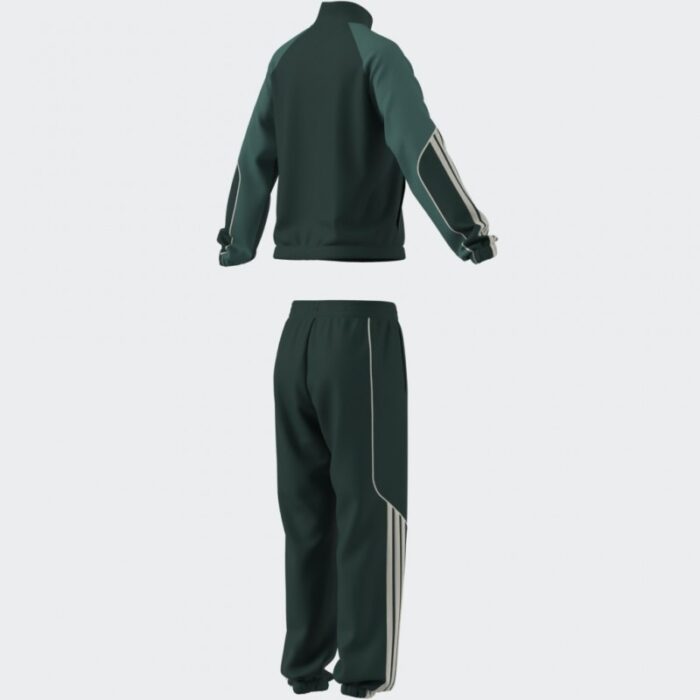 ⁦adidas Womens' Stadium 3-Stripes Track Suit - Aurora Ivy⁩ - الصورة ⁦12⁩
