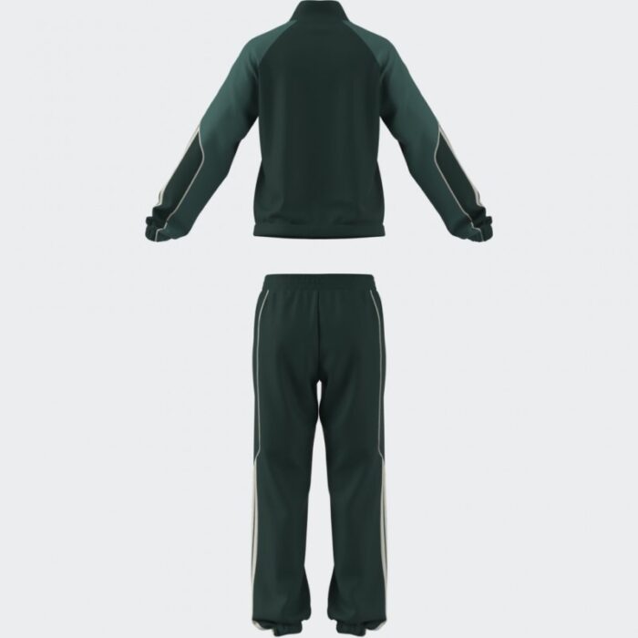 ⁦adidas Womens' Stadium 3-Stripes Track Suit - Aurora Ivy⁩ - الصورة ⁦13⁩