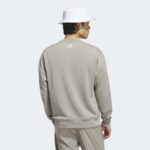 ⁦adidas Mens' Beyond Modal Pullover Shirt - Beige⁩ - الصورة ⁦4⁩