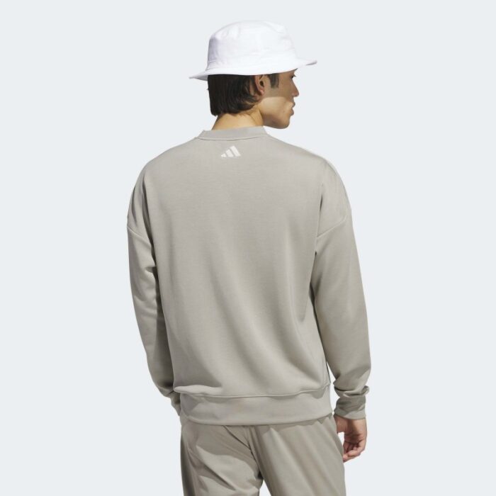 ⁦adidas Mens' Beyond Modal Pullover Shirt - Beige⁩ - الصورة ⁦4⁩