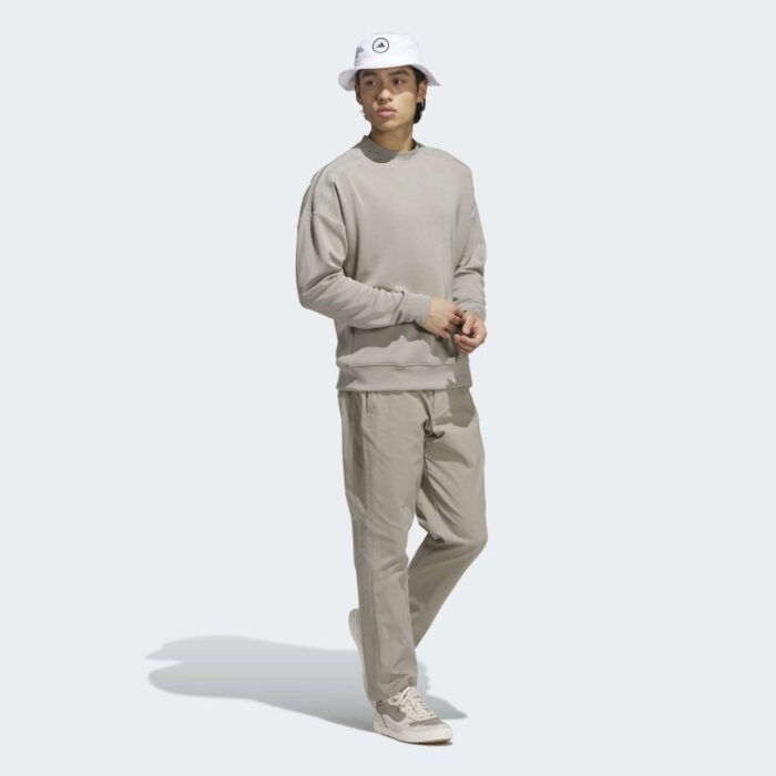 ⁦adidas Mens' Beyond Modal Pullover Shirt - Beige⁩ - الصورة ⁦5⁩