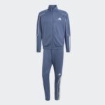 ⁦adidas Mens' Stadium 3-Stripes Track Suit - Blue⁩ - الصورة ⁦2⁩