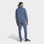 ⁦adidas Mens' Stadium 3-Stripes Track Suit - Blue⁩ - الصورة ⁦5⁩