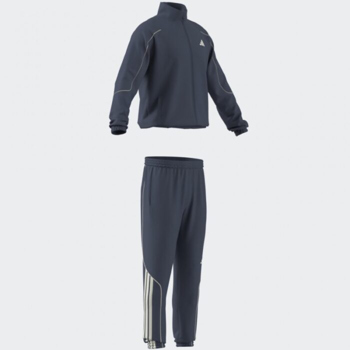 ⁦adidas Mens' Stadium 3-Stripes Track Suit - Blue⁩ - الصورة ⁦10⁩