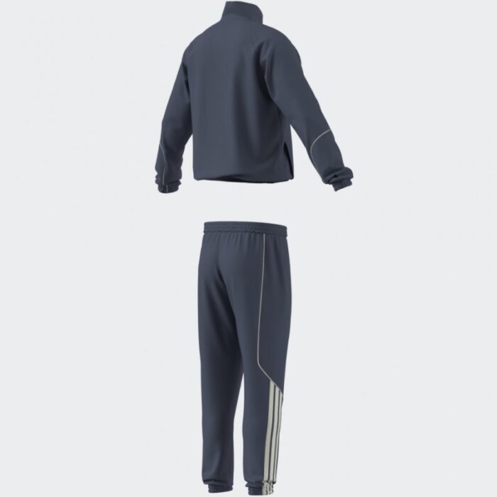 ⁦adidas Mens' Stadium 3-Stripes Track Suit - Blue⁩ - الصورة ⁦12⁩