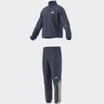 ⁦adidas Mens' Stadium 3-Stripes Track Suit - Blue⁩ - الصورة ⁦16⁩