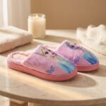 ⁦شبشب شتوي للأطفال لون زهري⁩ - الصورة ⁦7⁩